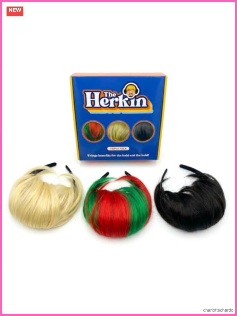 Novelty Costume Facial Hair Triple Pack Party Accessories